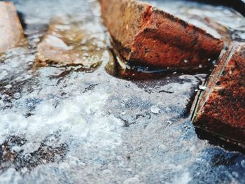 Close-up of rusty metal