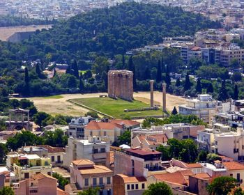 The temple of olympian zeus in athens, greece