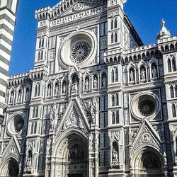 Low angle view of church