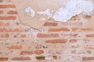 Full frame shot of weathered wall