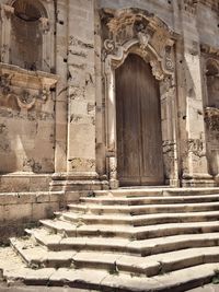 Entrance of old building