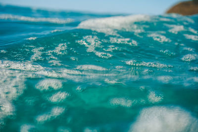 Aerial view of sea