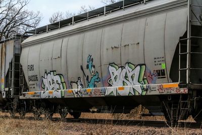 View of railroad tracks