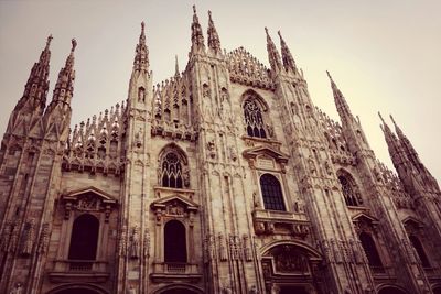 Low angle view of church