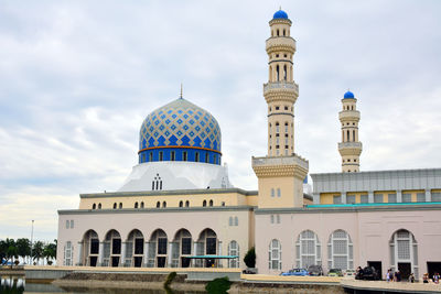 View of historical building against sky in city