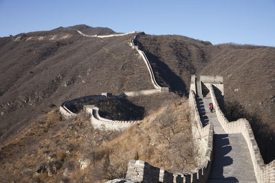 Panoramic view of road passing through landscape