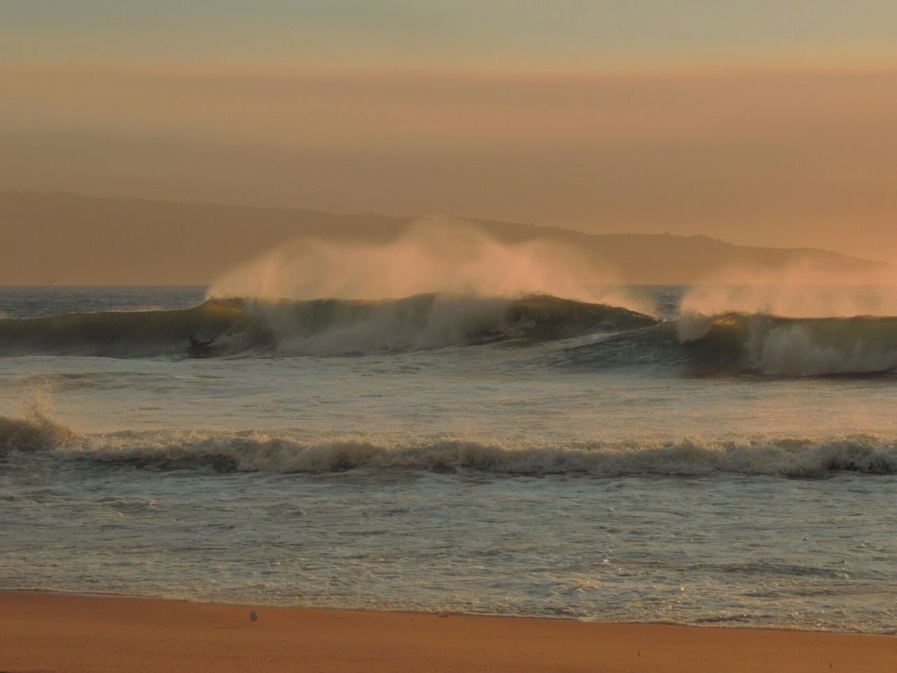 nature, beauty in nature, sea, water, sunset, outdoors, no people, scenics, wave, day, sky