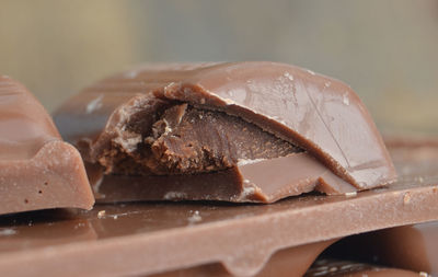 Close-up of chocolate cake