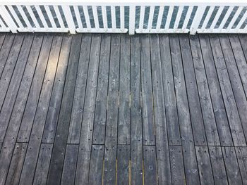 Close-up of wooden plank