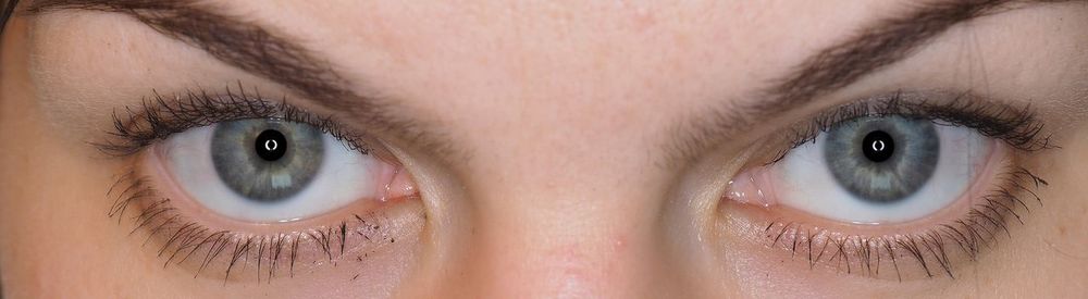 Extreme close up of human eye