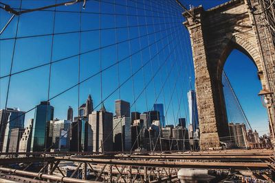Low angle view of modern building