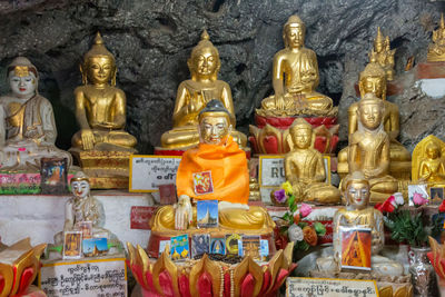 Buddha statue in temple