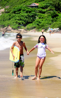 People on beach