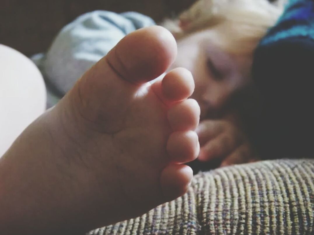 person, part of, human finger, close-up, indoors, cropped, lifestyles, focus on foreground, personal perspective, holding, baby, men, unrecognizable person, babyhood, unknown gender, showing