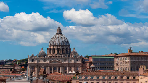 View of historic building against sky