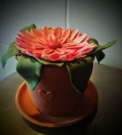 Close-up of flowers in vase