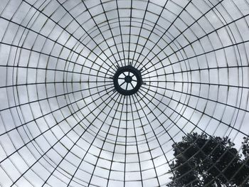 Low angle view of ceiling