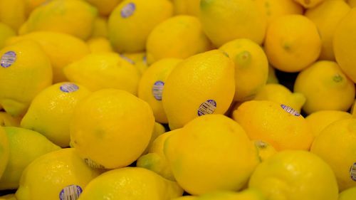 Full frame shot of fruits for sale at market stall