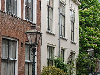 Low angle view of residential building