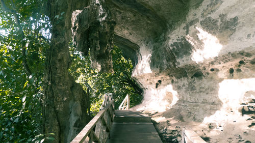 Panoramic view of cave