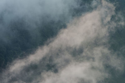 Low angle view of clouds in sky