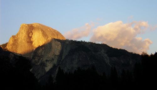 Scenic view of mountains