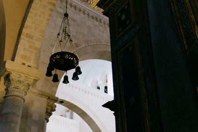 Low angle view of historic church