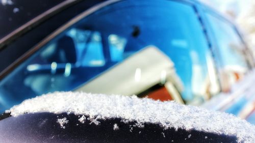 Close-up of snow