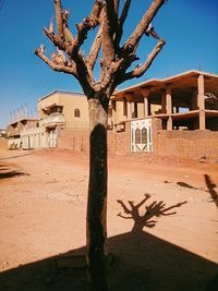 Low angle view of old building