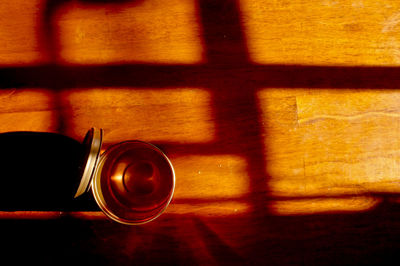 Close-up of food on table