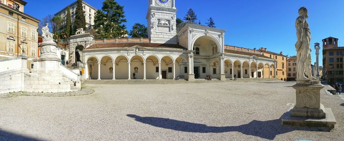 Low angle view of historical building