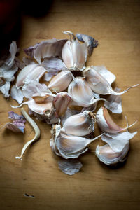 Close-up of food on table