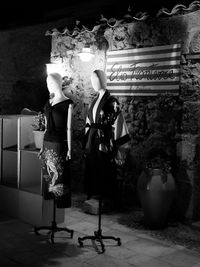 Women standing in store