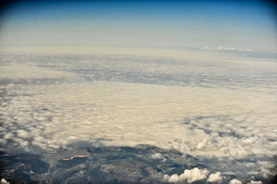 Scenic view of cloudscape against sky