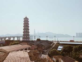 Buildings in city