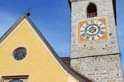 Low angle view of church