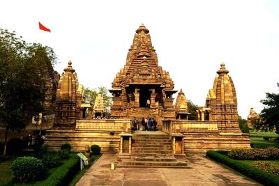 Temple against sky