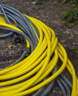 Close-up of cables