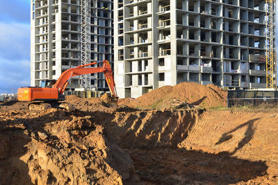 View of construction site