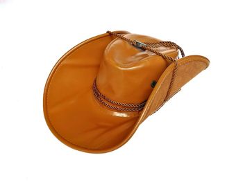 Close-up of shoes over white background