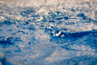 Full frame shot of rippled water