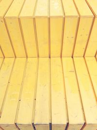 Full frame shot of yellow pattern