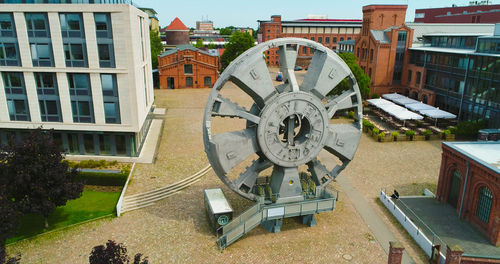 Panoramic shot of buildings against sky