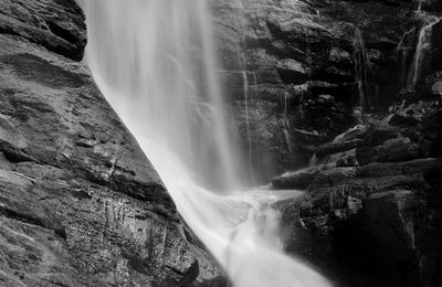 View of waterfall