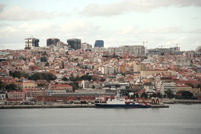 Cityscape against sky