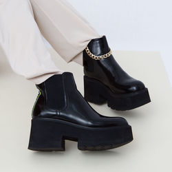 High angle view of shoes on floor against white background