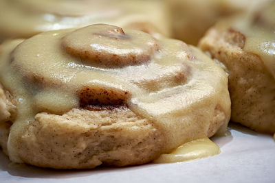 Close-up of dessert in plate