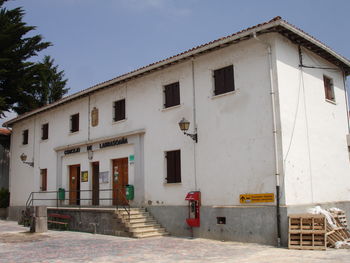 Facade of building