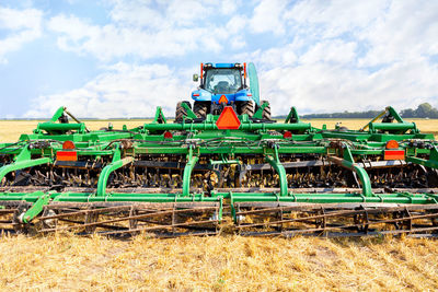 Scenic view of agricultural field