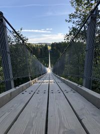 View of bridge against sky